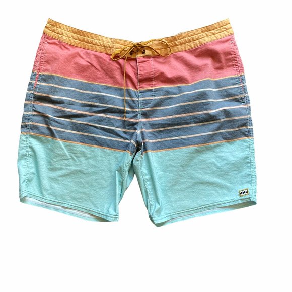 Billabong Lo Tides Men's Swim Trunks Size 38